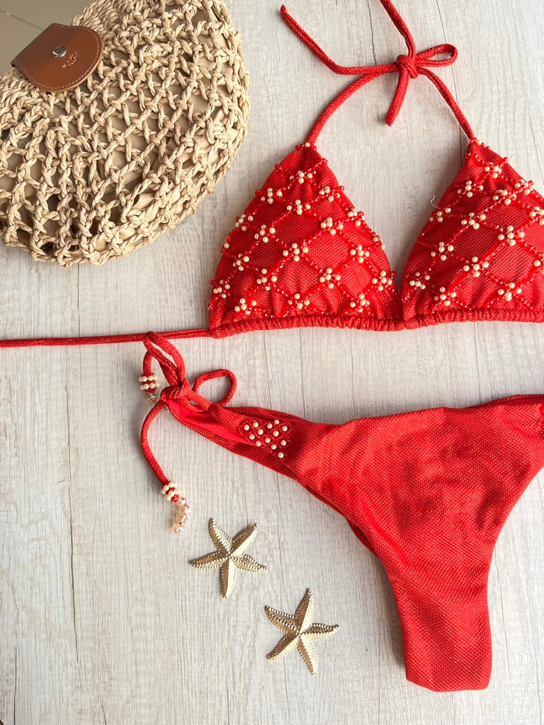 Bikini rojo 2575