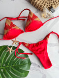 Bikini rojo 2449