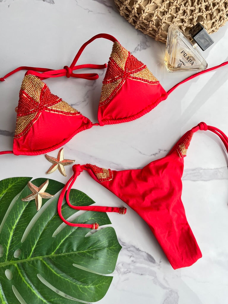 Bikini rojo 2449