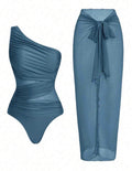 Traje de baño azul 2607