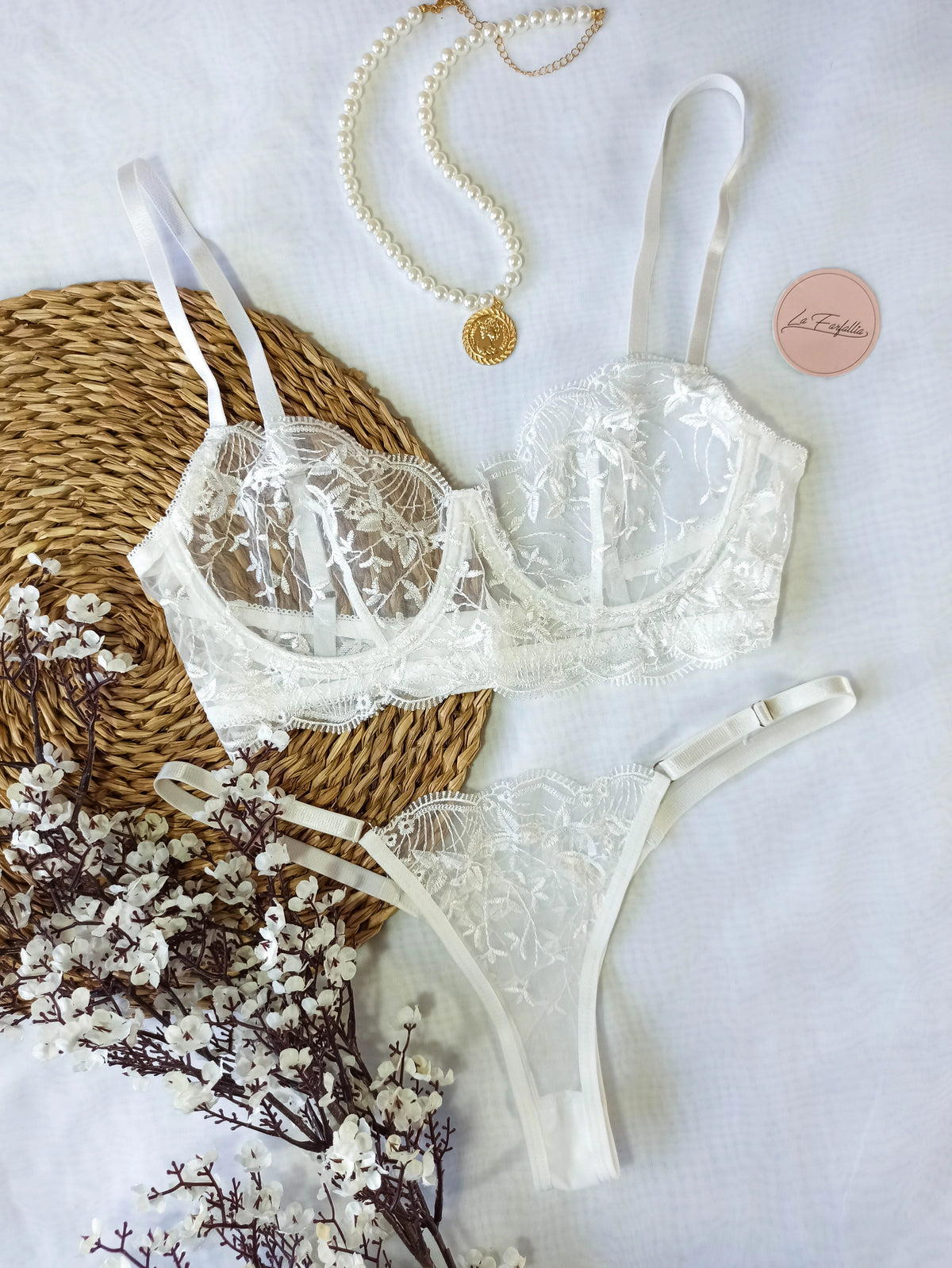 Set BAE blanco