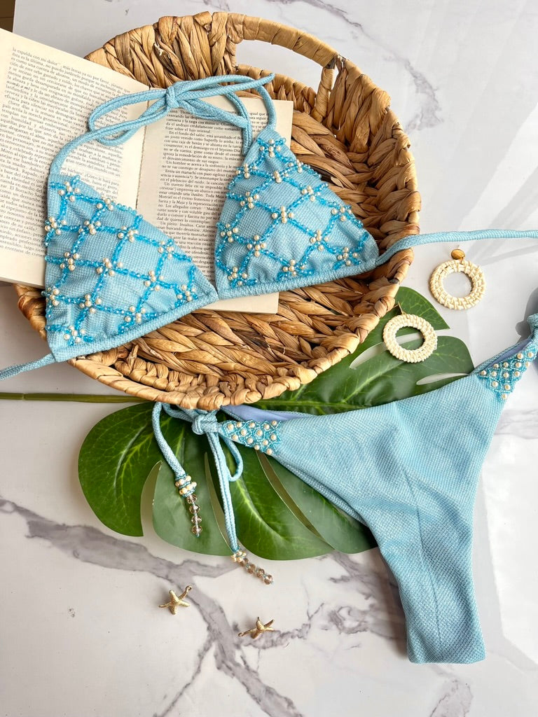 Bikini azul 2575