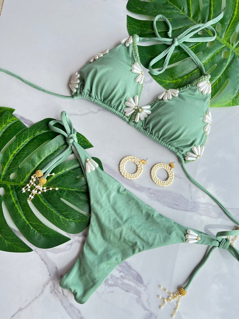 Bikini verde 2570