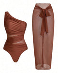 Traje de baño terracota 2607