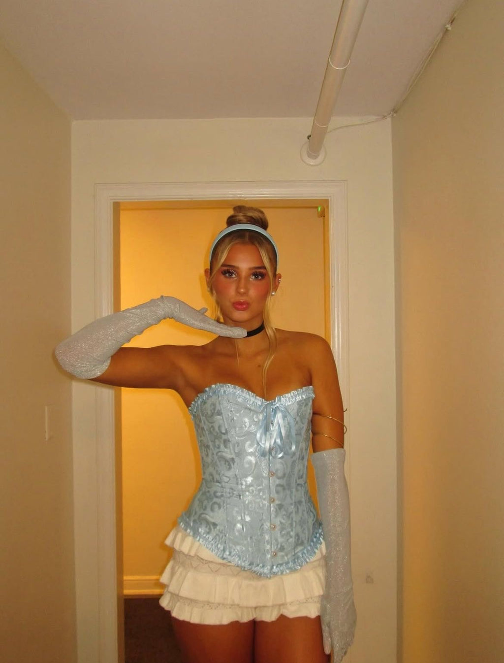Corset baby blue